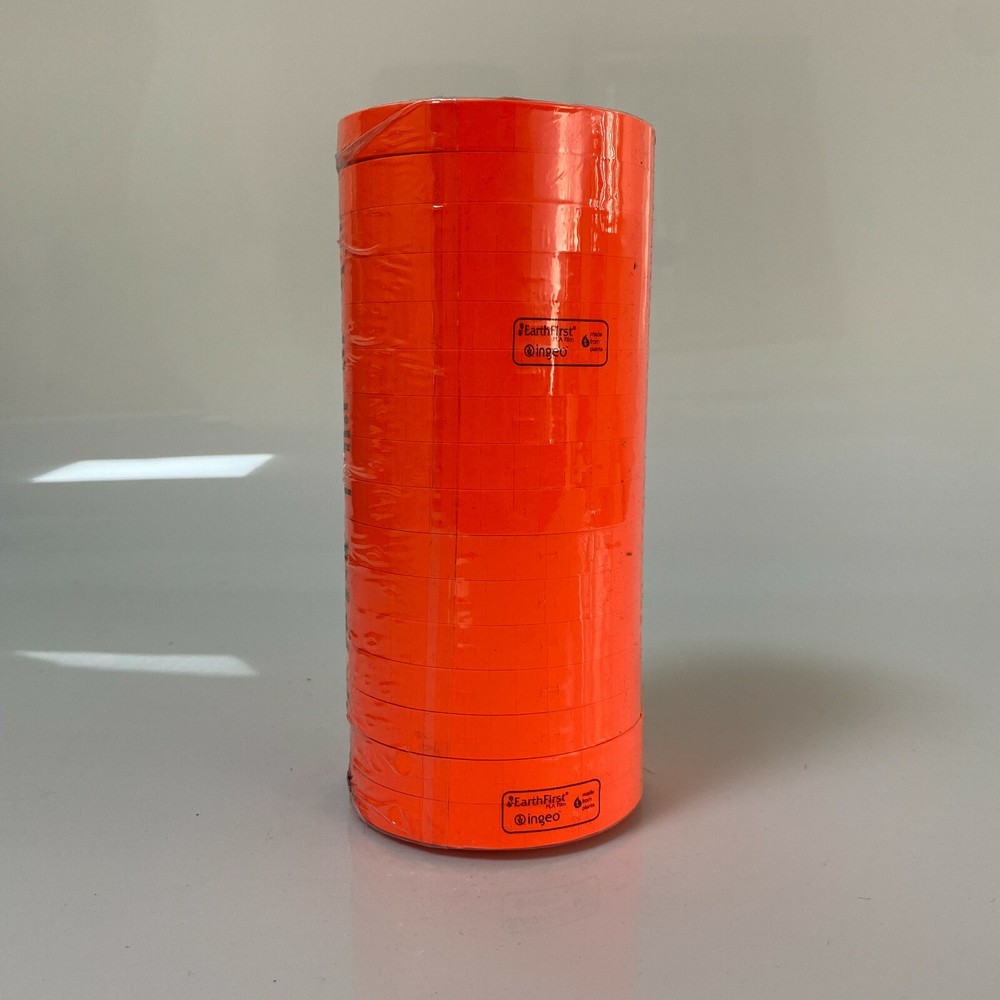 Monarch Label 1110 Red Single Sleeve (16 Rolls) with Ink