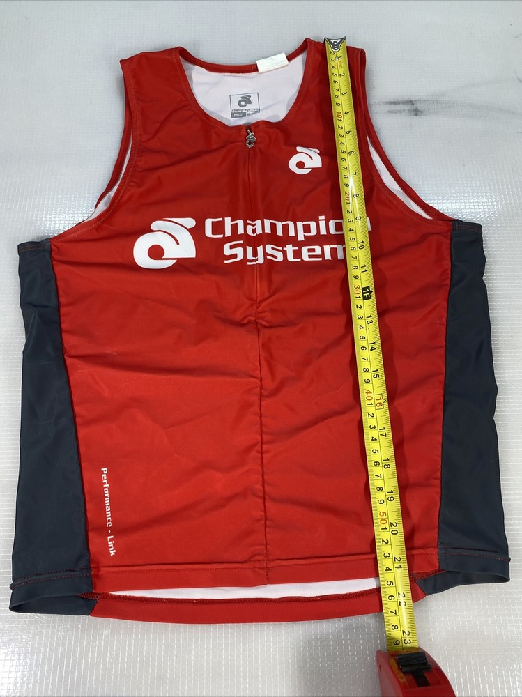 Champion System mens link tri triathlon top Medium M (8284-35)