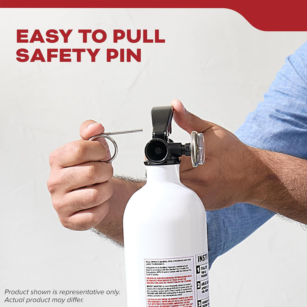 Fire Extinguisher for Kitchen, Residential, Single-Use, 711A