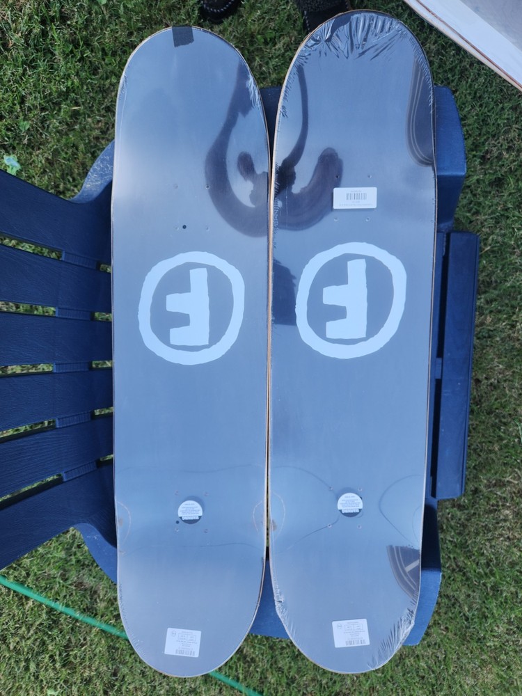 Foundation "From The 90's" Skateboard Deck Blue 8.25" - NEW (SINGLE DECK!)
