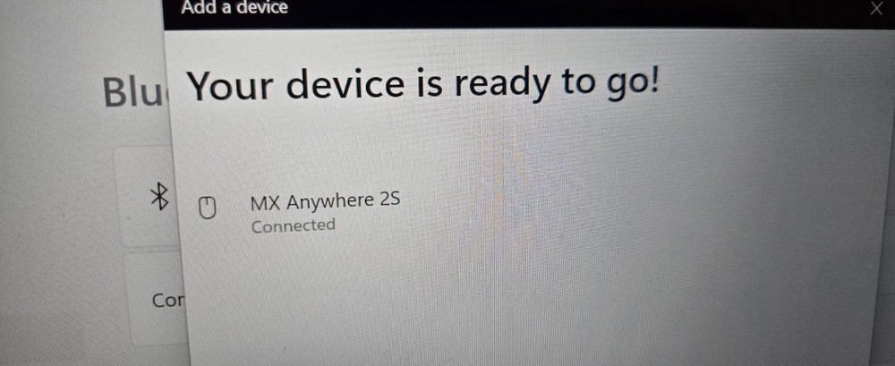 Logitech MX Anywhere 2S Bluetooth Edition Wireless Mouse, Rechargeable