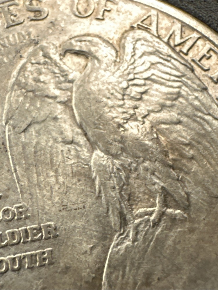 1925 50C Stone Mountain Silver Commemorative