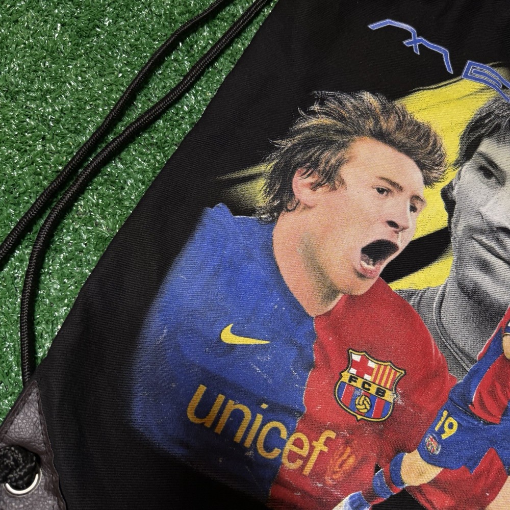 Lionel Messi Two-Sided Draw String Bag