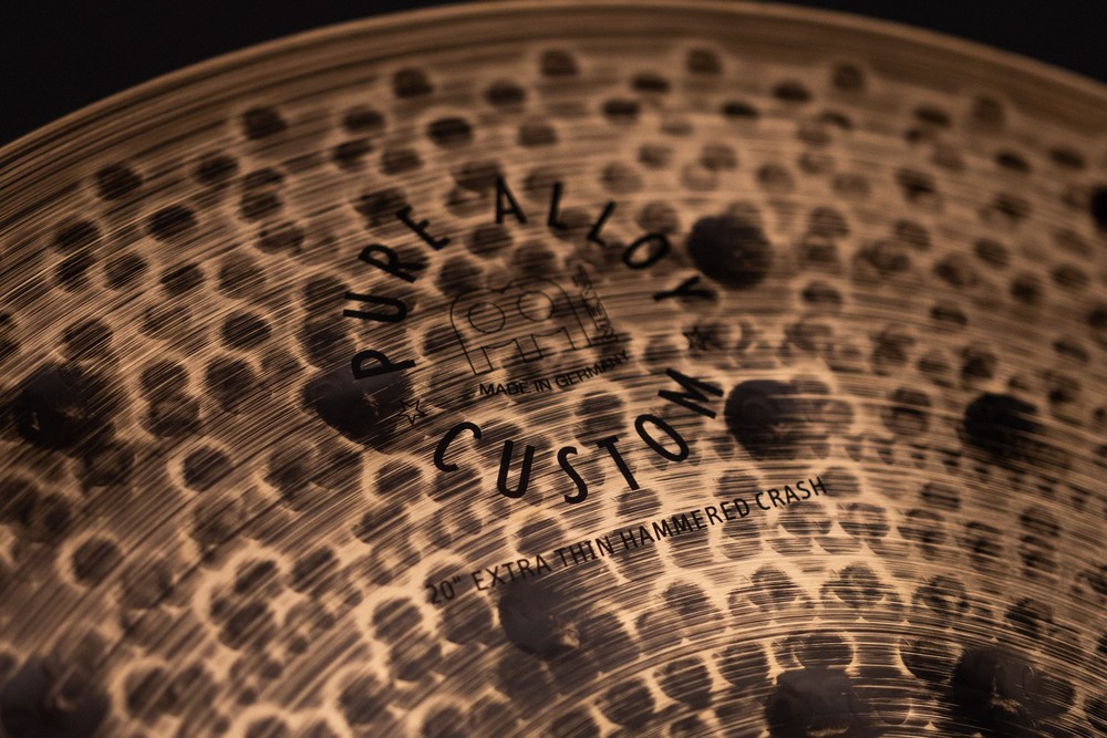 Meinl 20" Pure Alloy Custom Extra Thin Hammered Crash