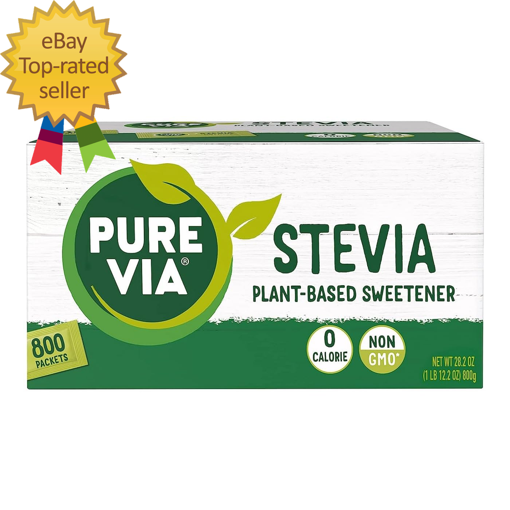 Stevia Sweetener 28.2Oz (800 Packets) easy to use and handle