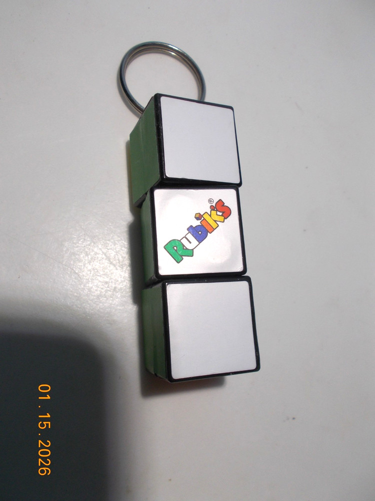 Rubik's Keyring 3 Cube Decorative "Puzzle"