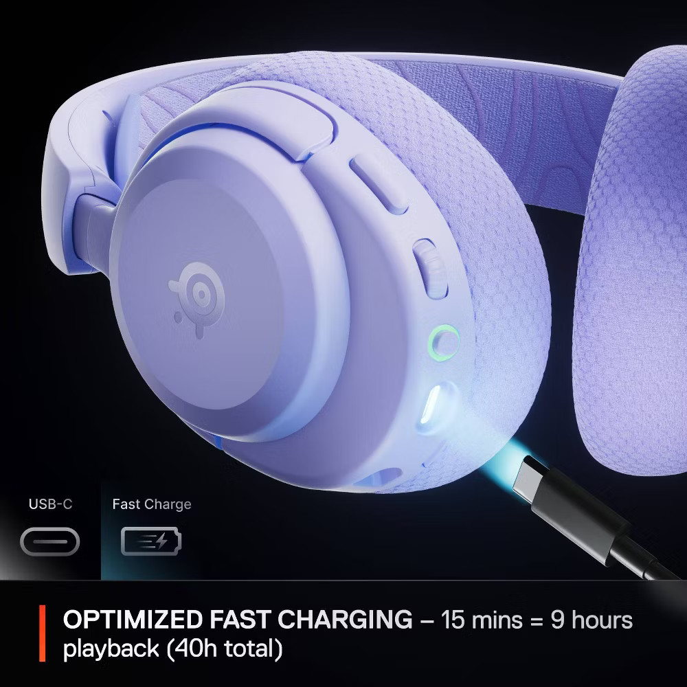 SteelSeries Arctis Nova 3XW Headset - Lavender