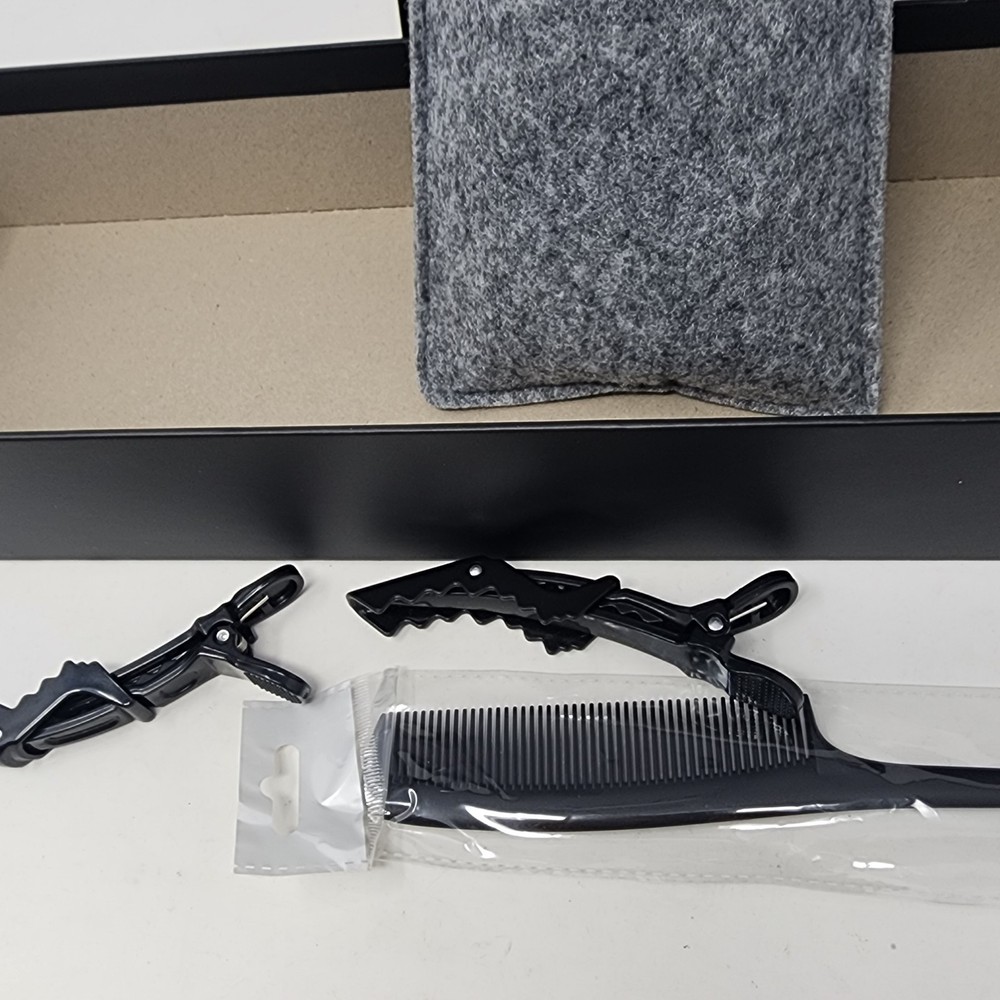 Nition Ceramic Platinum Styling IRON 1 in. Temperature Control 2 In 1 + Extras