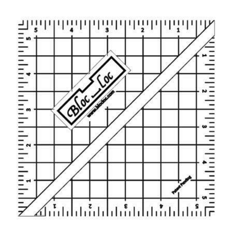 14cm Half Square Triangle Ruler, Acrylic Ruler