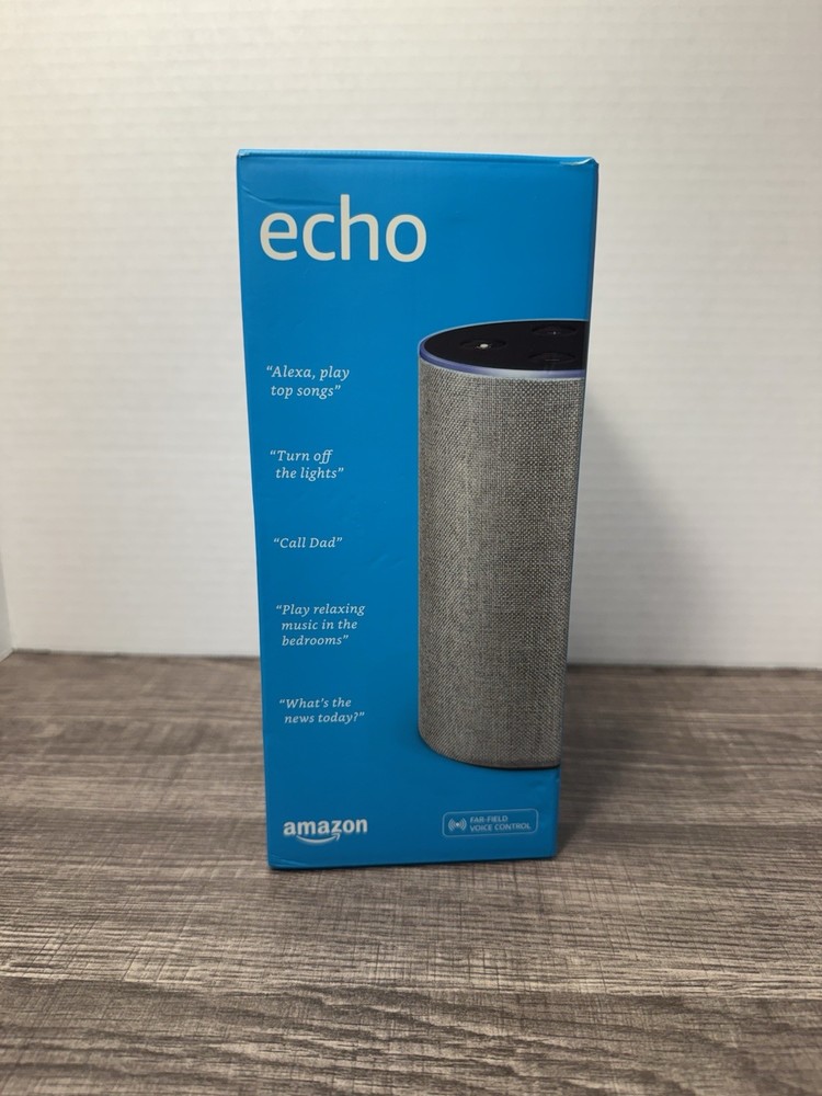 Amazon Echo (2nd Generation) Smart Speaker - gray