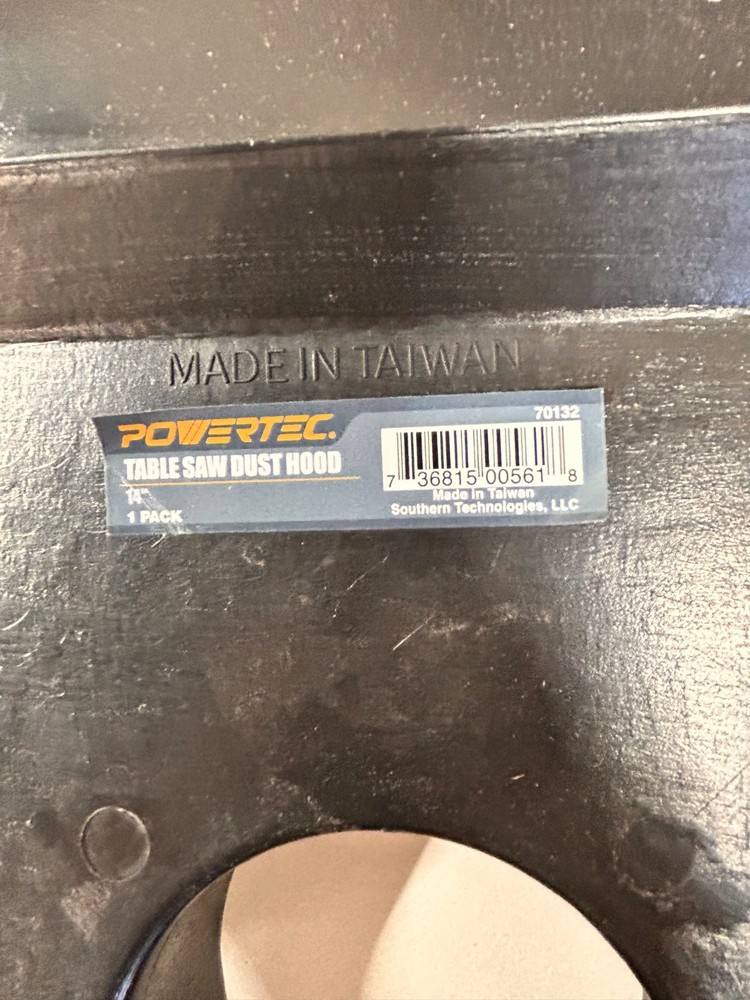 Table Saw Dust Hood