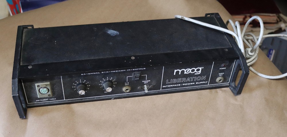Vintage Moog Liberation Keytar Synthesizer Interface & Power Supply Model 338A