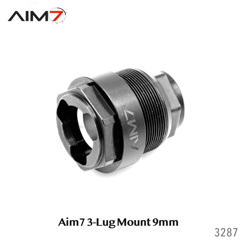 Aim7 X-13 3-Lug Mount 9mm