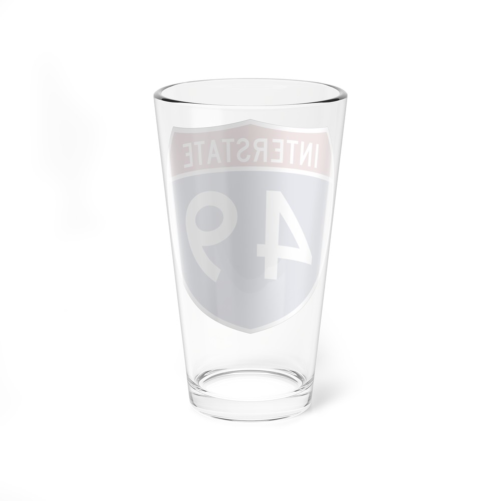 Interstate 49 (U.S. Highways) Pint Glass 16oz