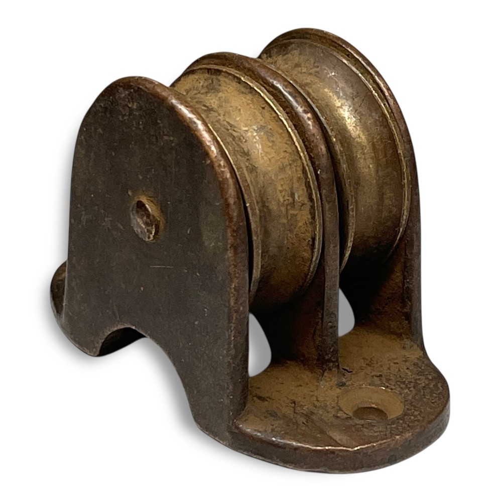 Bronze Double Fairlead 3/8" Line-TWO AVAILABLE