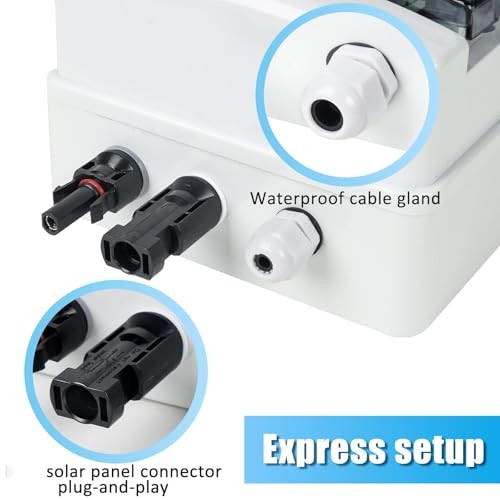 1 String 1000V Solar Disconnect Switch PV Combiner Box, 1 String 40A/DC 1000V