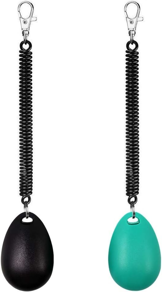 Lightweight Pet Training Clicker with Elastic Wrist Strap - Perfect for Training