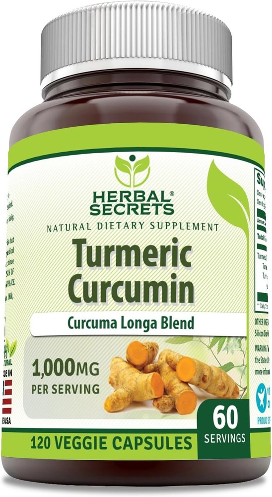 Turmeric Curcumin Supplement | 1000 Mg Per Serving | 120