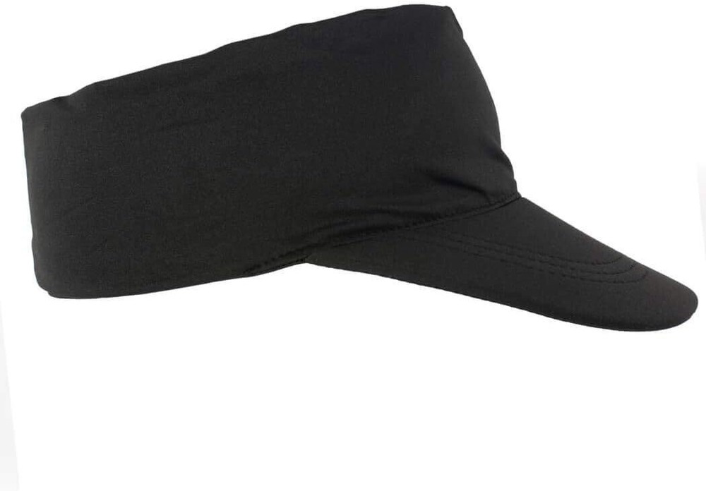 Gone For a Run Runners Lightweight Comfort Performance Visor One Size, Black
