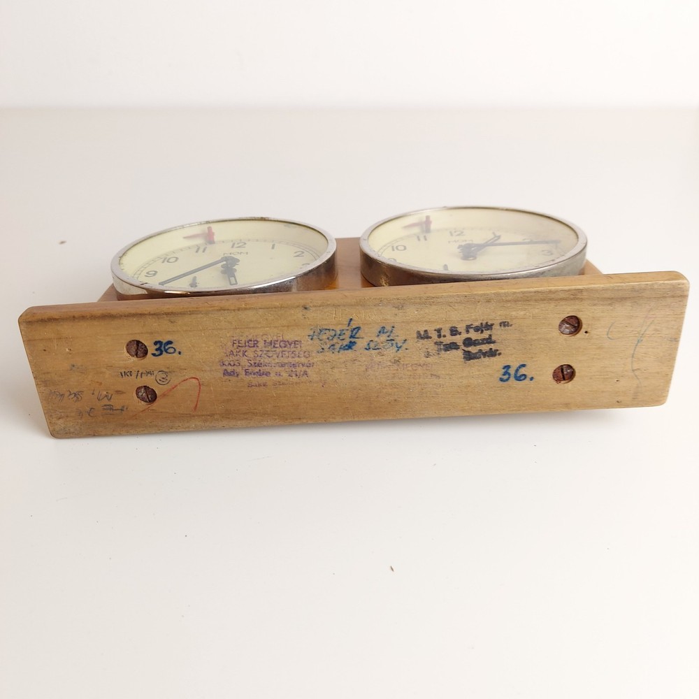 Vintage Hungarian MOM Chess Clock - Needs Maintenance!