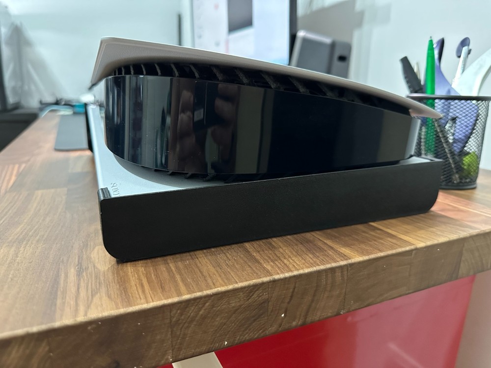 PS5 Console Riser Stand Base – Space-Saving Cooling Support for PlayStation 5