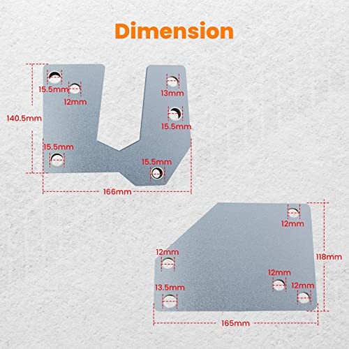 Power Steering Mount Bracket Kit Replacement for Chevy C10 Pickup for GMC