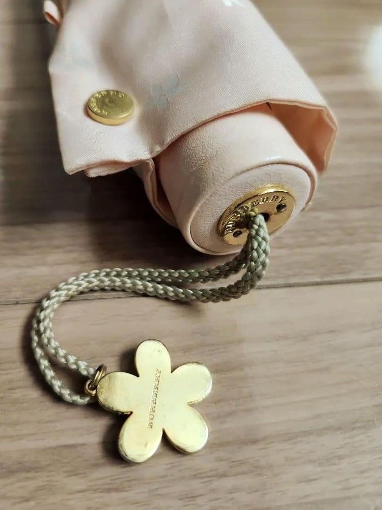 BURBERRY Folding Umbrella, Cherry Blossom, Pink