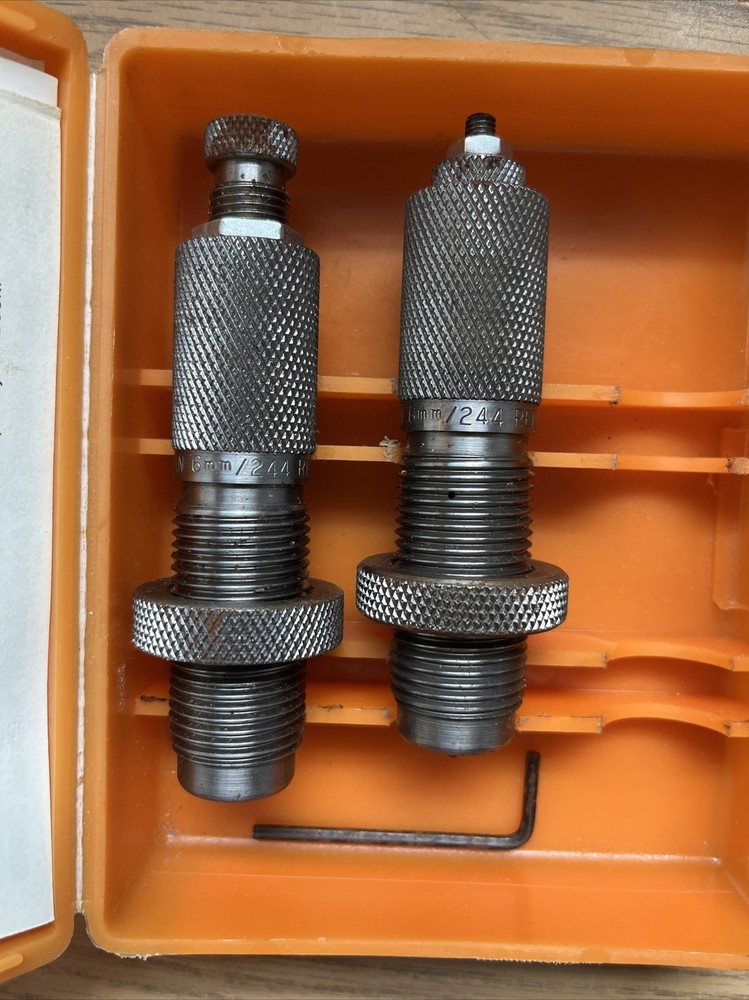 LYMAN 6MM / 244 REMINGTON RELOADING DIE SET