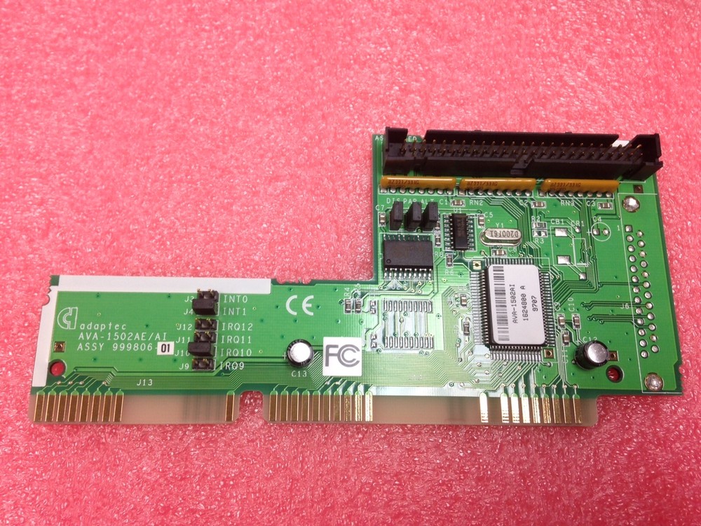 Adaptec ISA SCSI 50-Pin Non-Bootable Peripheral Internal Adapter Controller, NEW