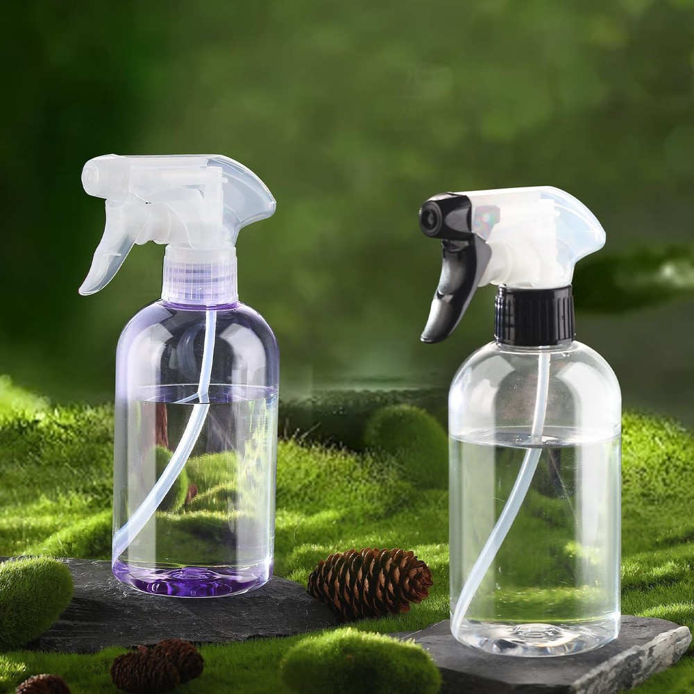 BPAFree Spray Bottle 10oz/300ml Adjustable MistStream Refillable