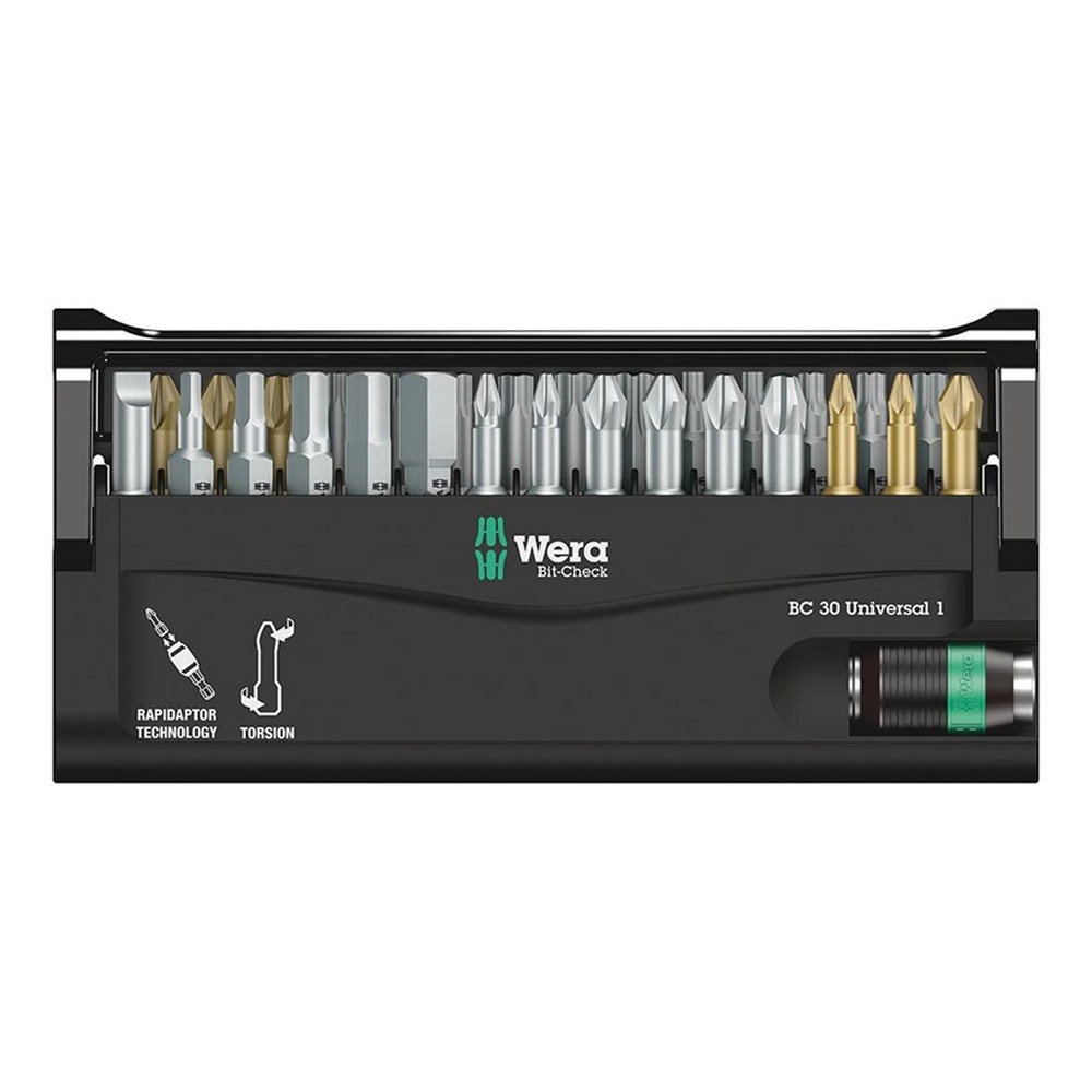 Wera Bit-Check 30 Universal 1 Kit 05056440001