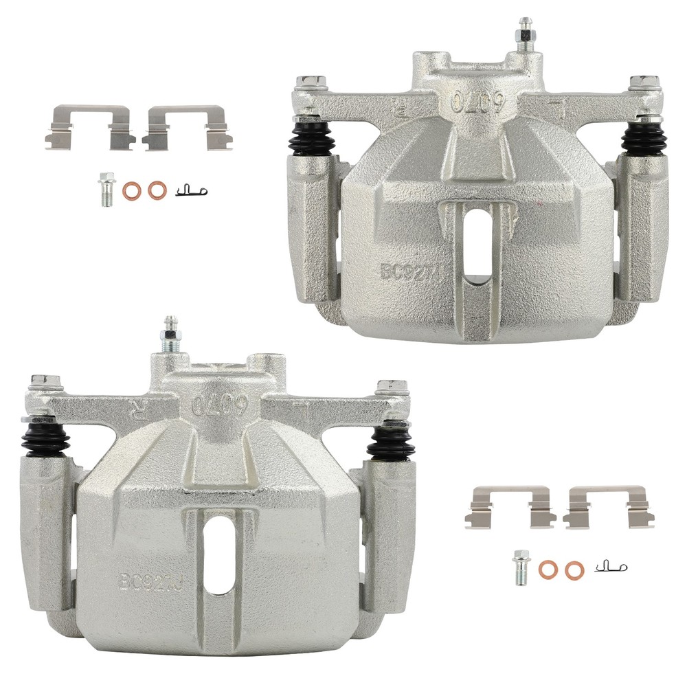 Front Pair Brake Calipers For 2013 - 2022 MAZDA CX-5 w/ Bracket