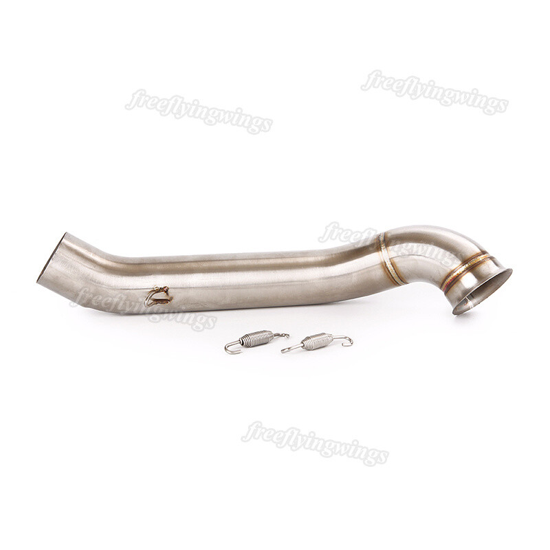 Exhaust Mid Link Pipe Connect 51mm Tip System Modified for DUKE 690 2012-2018