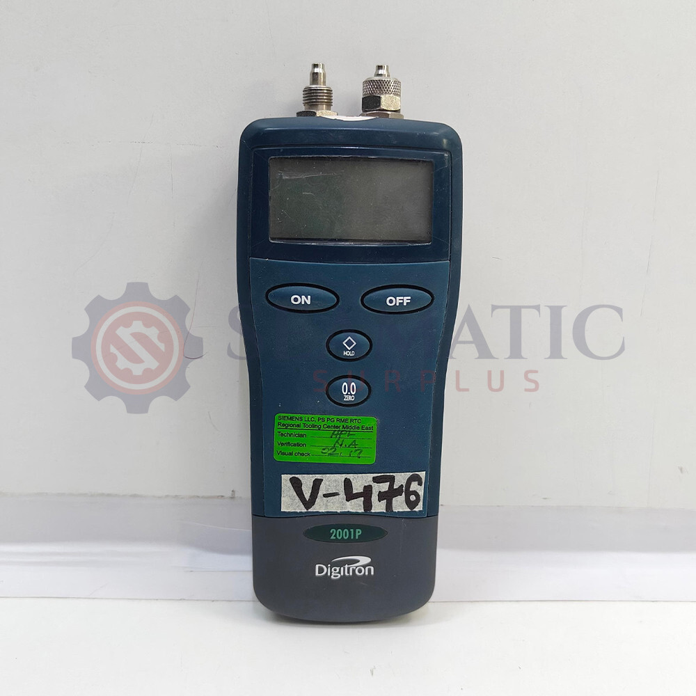 Digitron 2001P Differential Digital Pressure Meter , V#476 (TESTED)