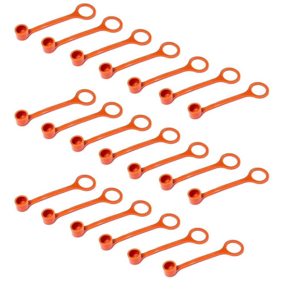 🔥🔥75 Pcs R102 Type FIRE SUPPRESSION SYSTEM RUBBER BLOW OFF NOZZLE CAPS.🔥🔥