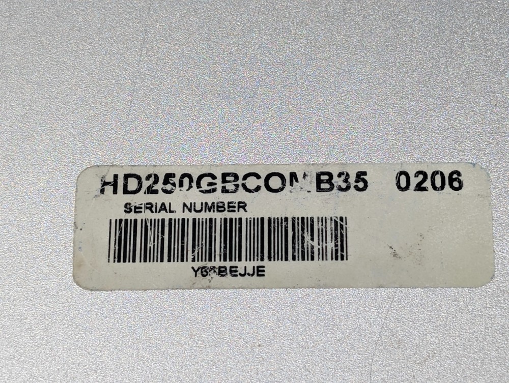 Bason Computer USB FireWire External Hard Drive Enclosure Untested 250GB (107)