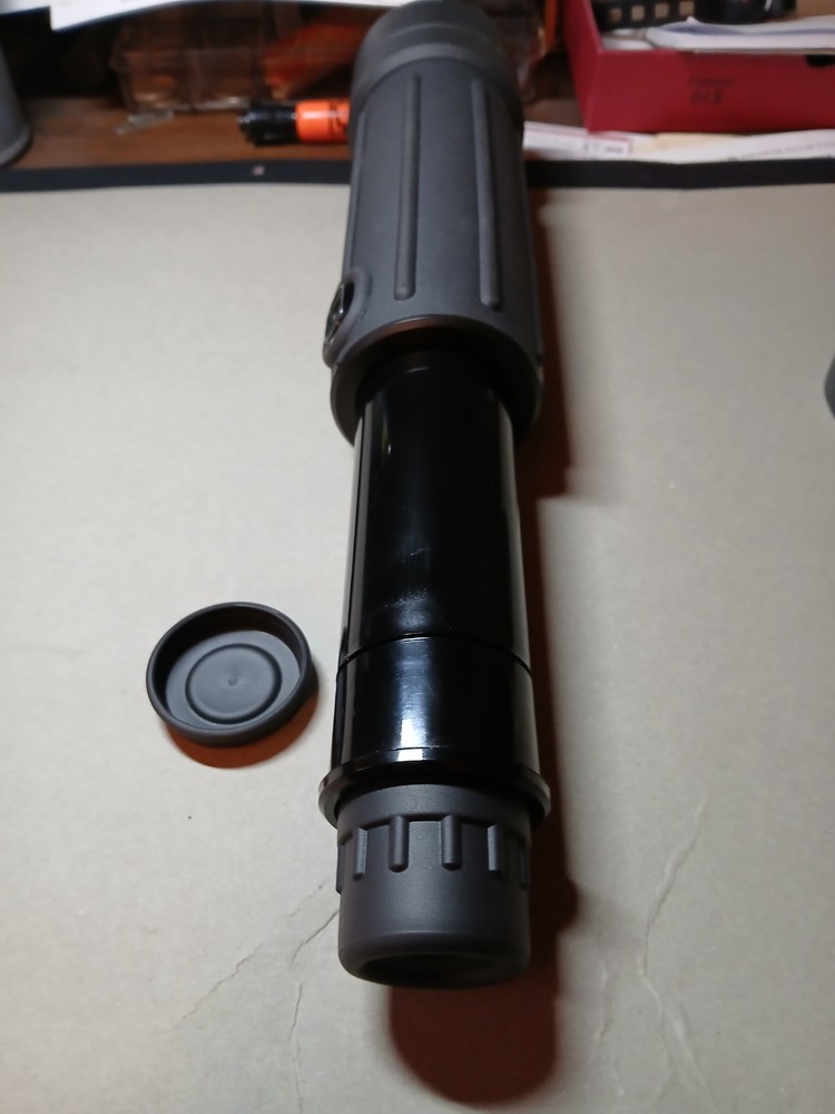 spotting scope 30x50 Harbor freight unbranded.