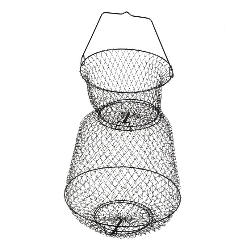 13" Collapsible Fish Basket 2 Pack