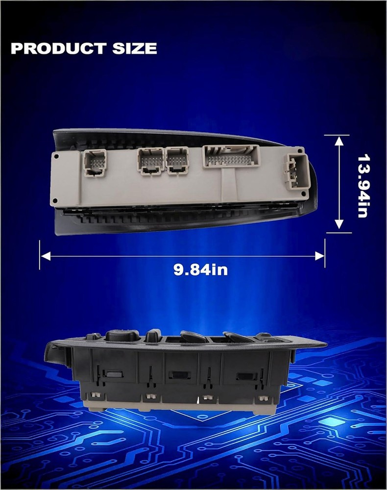 Front Driver Door Master Window Control Switch Fit 2003-2006 GMC Sierra Chevy