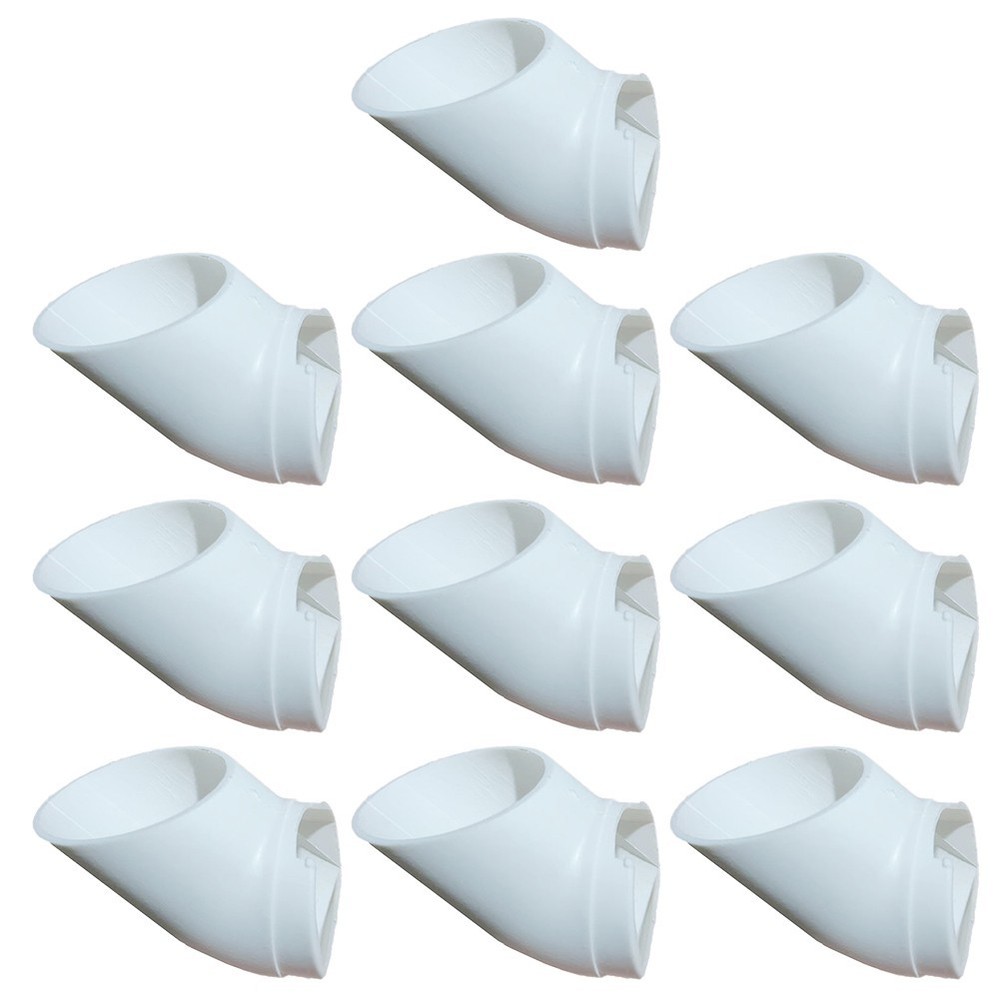 10 PVC Column Planting Cups for Optimized Space Utilization in Gardens