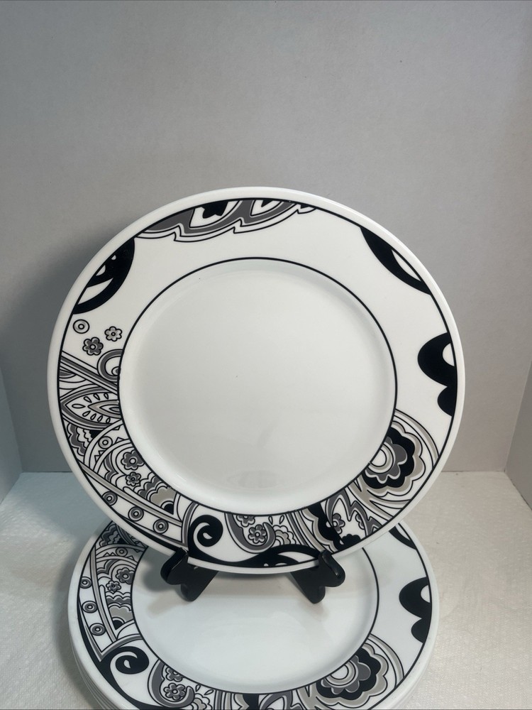 6 Corelle Vitrelle 10.5" Dinner Plates Nice 1802