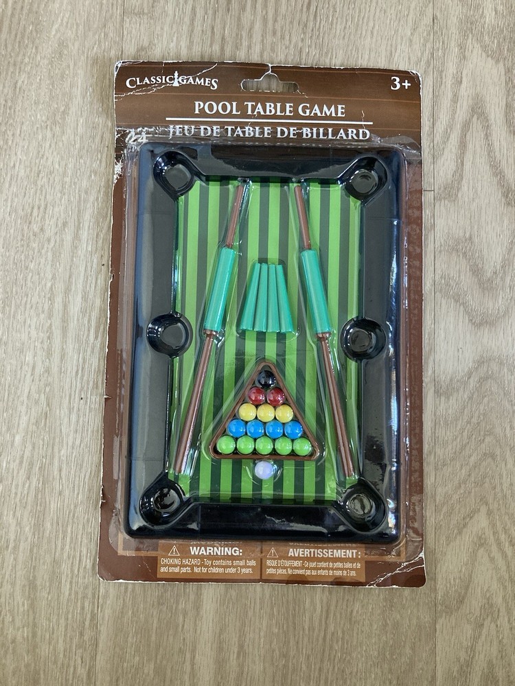 Mini Table Billiards Game Portable Billiards Game for Office