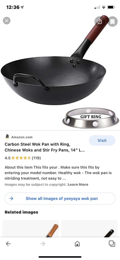 Yeeyaya 14” Wok Pan