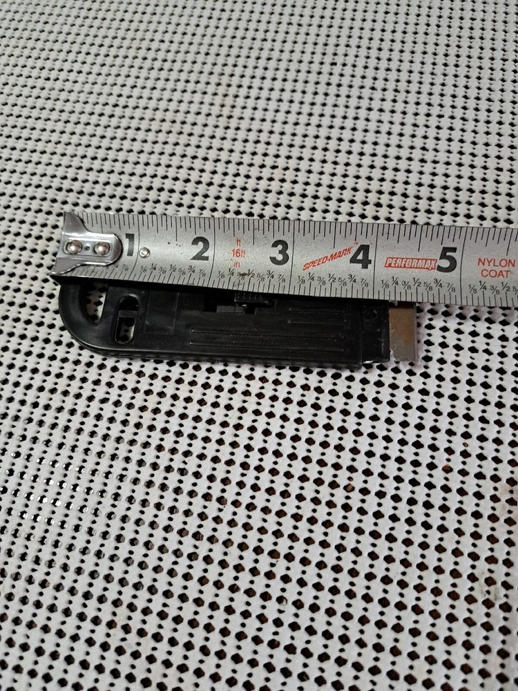 Vintage Plastic Razor Blade Scraper Single Edge Blade
