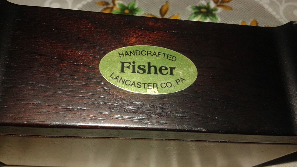 Handcrafted Wooden Clock From Lancaster, PA