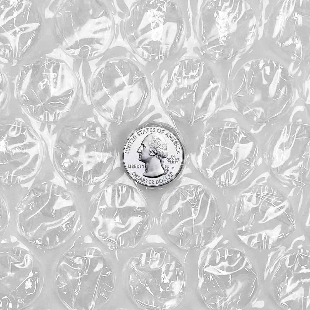 UBMOVE Medium Bubble Roll Wrap 12" wide x 30' perforated 5/16" Bubbles