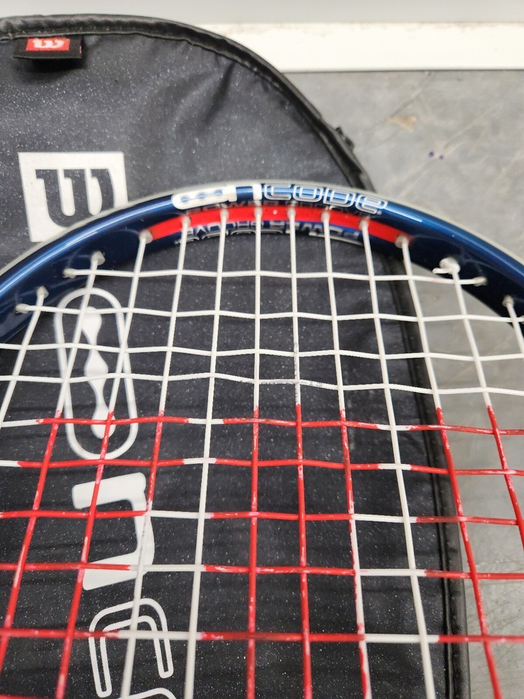 Wilson NCODE N135 squash Racket W/ Cover Rare HTF Nice Ships Quickly