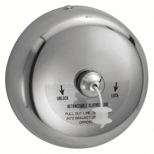 Taymor 02-D1099 Retractable Clothes Line, Chrome