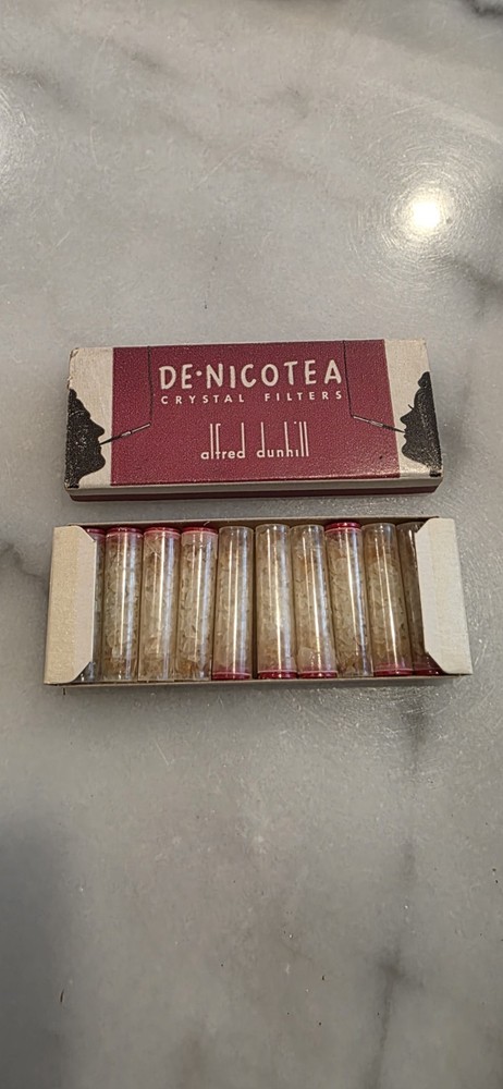 Dunhill De Nicotea Kit Crystal Filter Cigarette Holder