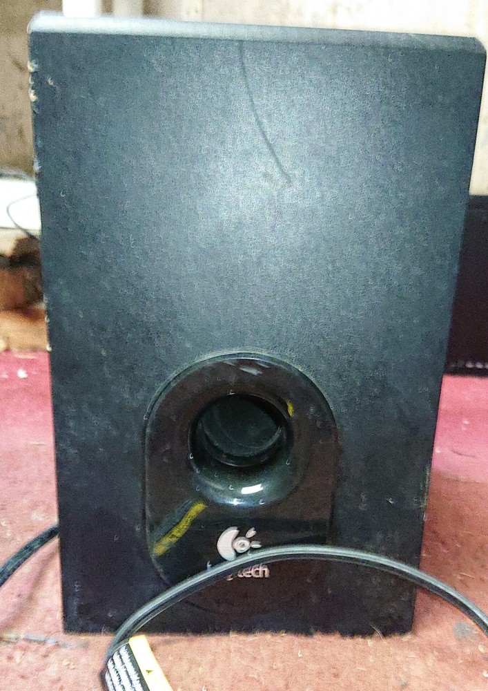 Logitech x230 replacement subwoofer ONLY Tested, working!!